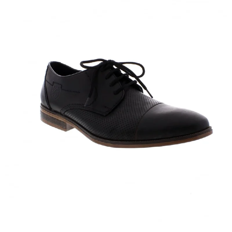 Men's formal shoes with a leather sole and heel Men's formal shoes with a leather sole and heel Rieker | 11615-00 Men's formal shoes with a leather sole and heel Men's formal shoes with a leather sole and heel Rieker | 11615-00